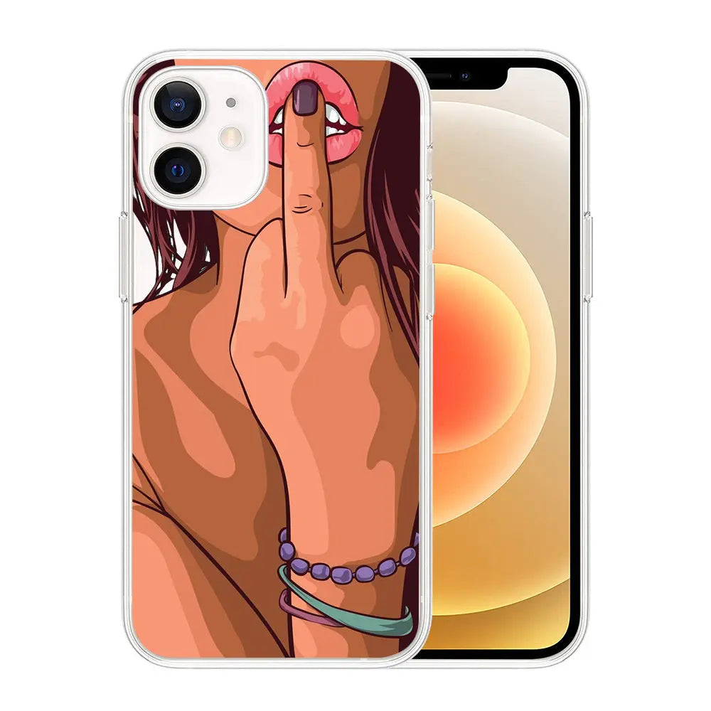 Sexy Beauty Phone Case Fashion Personalized Print Mobile Phone Case - SNAPORIZE