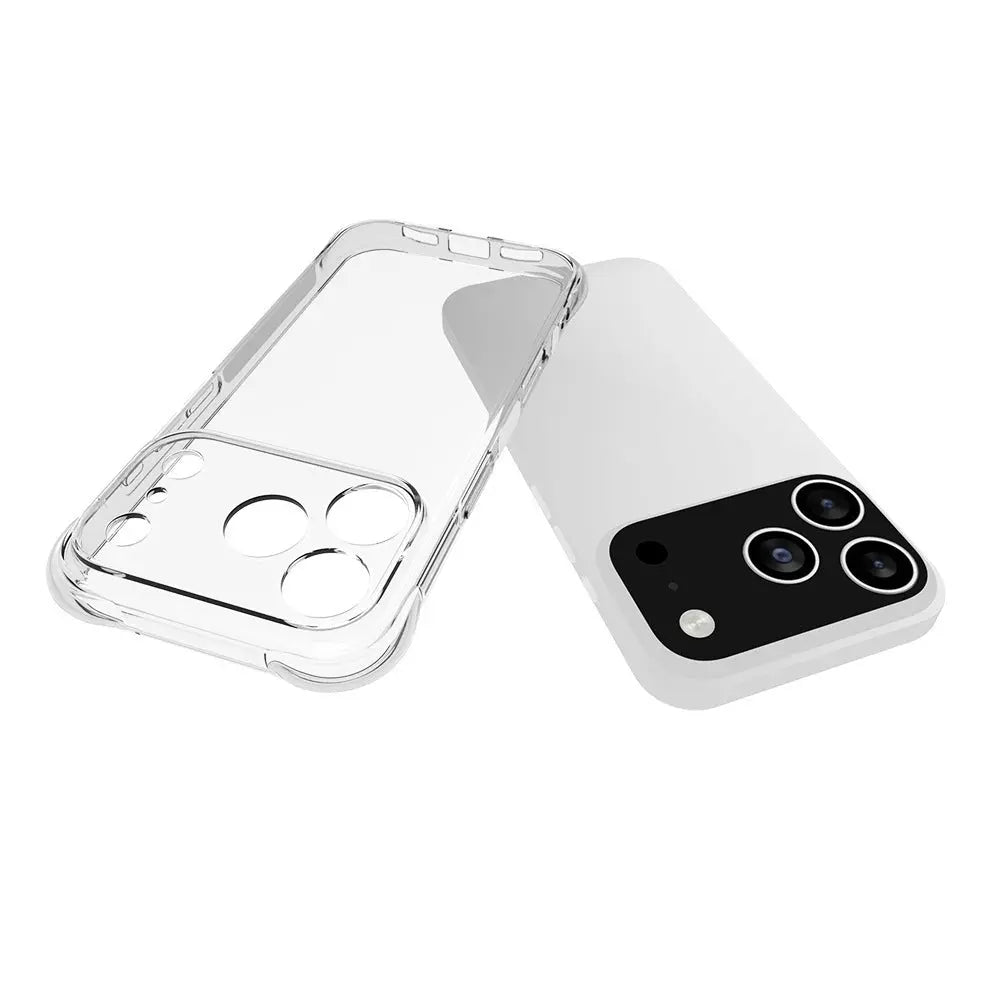 Transparent TPU Four-corner Drop-resistant Phone Case - SNAPORIZE