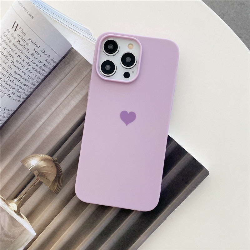 Love Frosted Silicon cases for iPhone 14,15,16 Pro & Pro Max | SNAPORIZE
