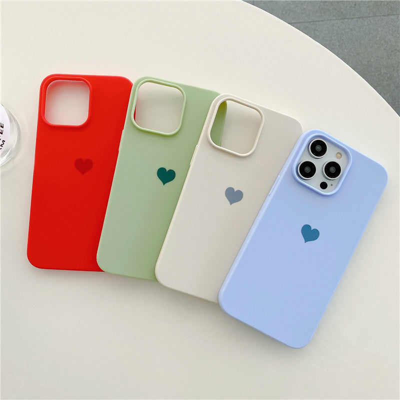 Love Frosted Silicon cases for iPhone 14,15,16 Pro & Pro Max | SNAPORIZE