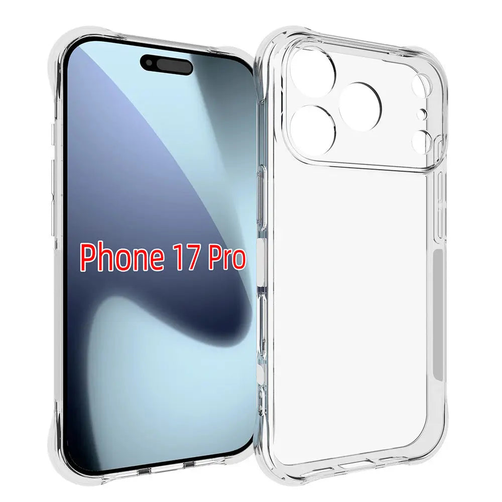 Transparent TPU Four-corner Drop-resistant Phone Case - SNAPORIZE