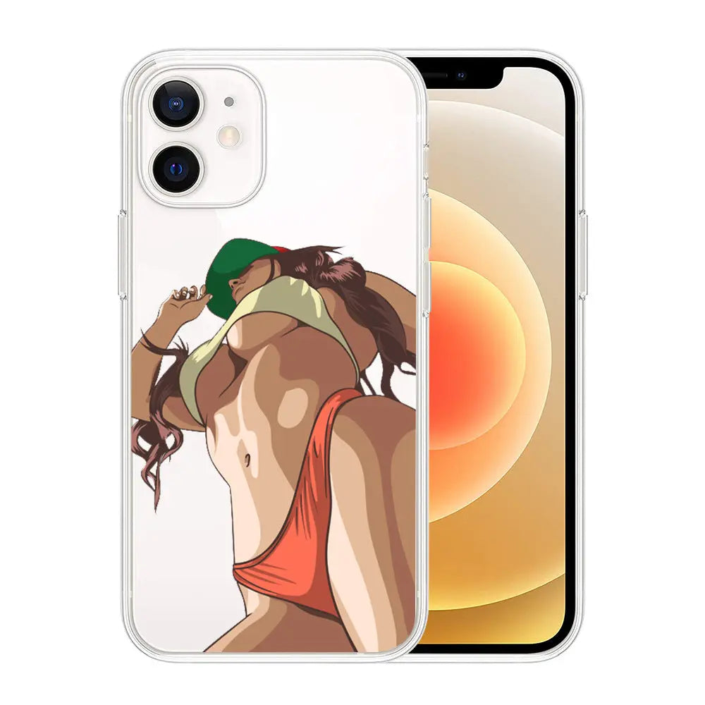 Sexy Beauty Phone Case Fashion Personalized Print Mobile Phone Case - SNAPORIZE