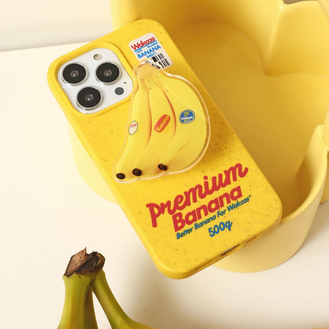 Banana Phone Case Simple And Biodegradable Personalized - SNAPORIZE