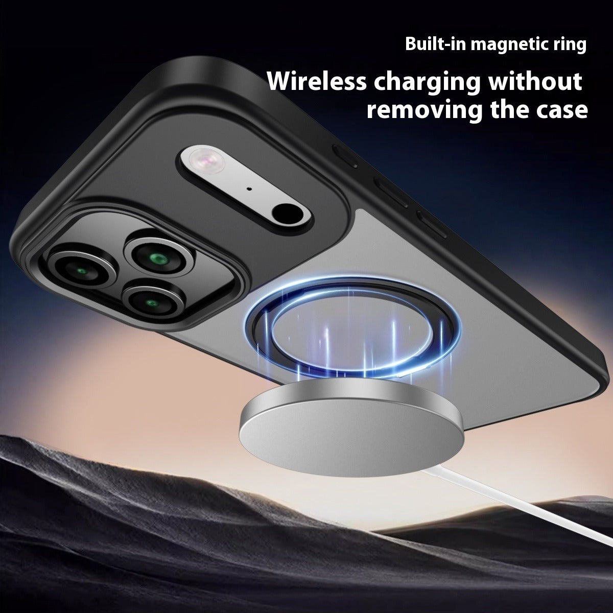 360 Rotating Bracket For IPhone17promax Magnetic Phone Case - SNAPORIZE