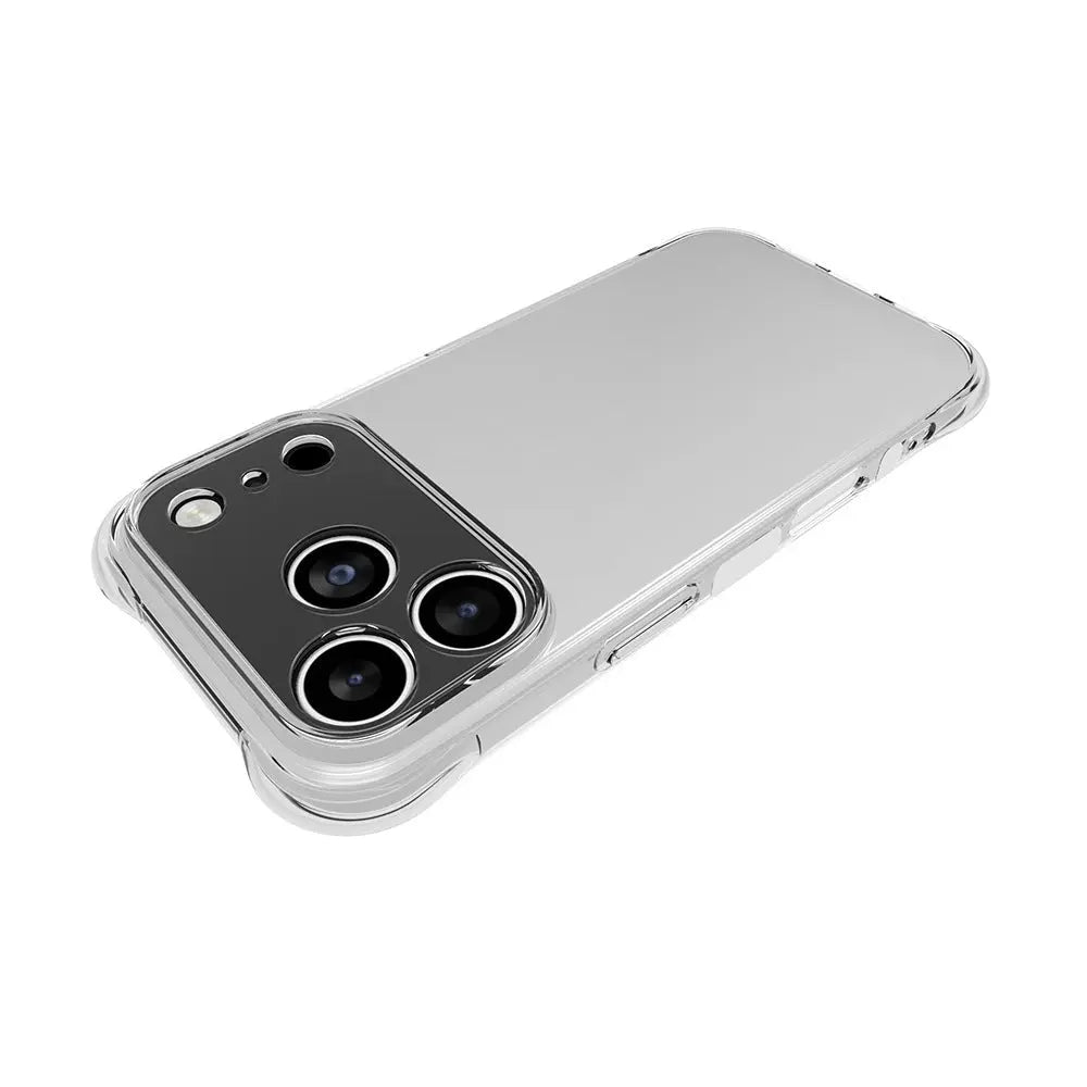 Transparent TPU Four-corner Drop-resistant Phone Case - SNAPORIZE