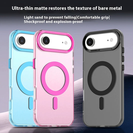Magnetic Phone Case Frosted Airbag Drop-resistant Protective Cover - SNAPORIZE