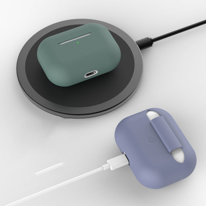 Compatible With Apple, AirPods Pro Silicone Protector - SNAPORIZE