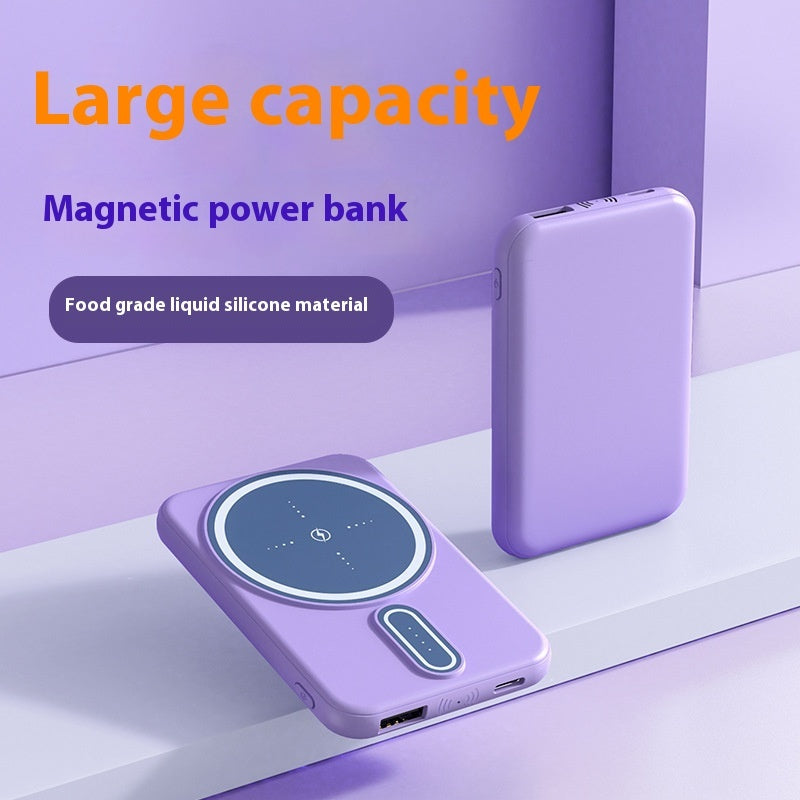 Power Bank Magsafe Magnetic Wireless Charger 5000 MA