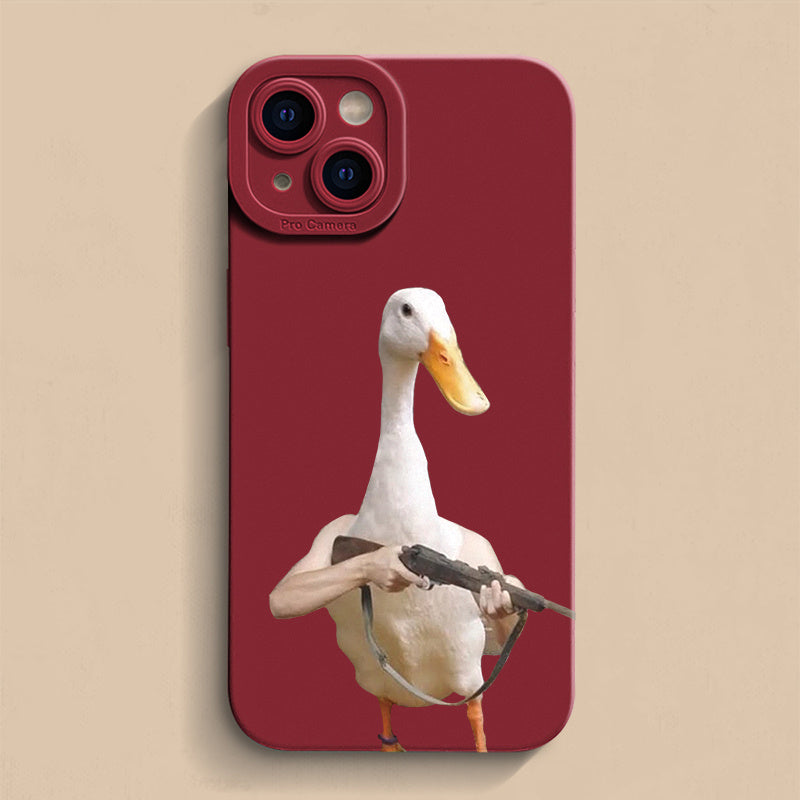 Anti-fall Funny Duck Phone Case - SNAPORIZE