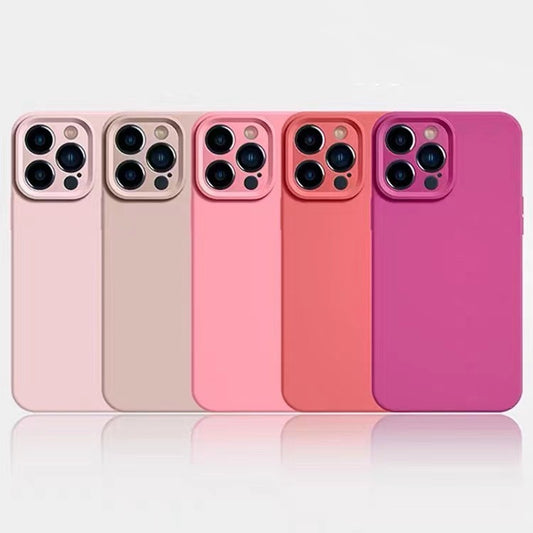 Liquid Silicone Solid Color Full Package Phone Case - SNAPORIZE