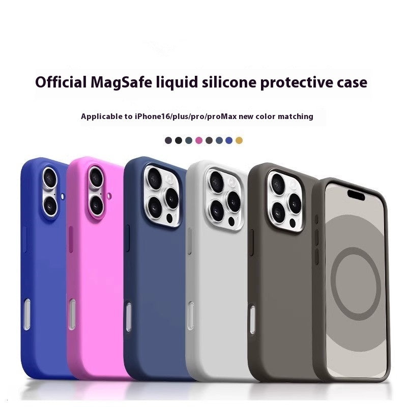 Magnetic Phone Case Animation Liquid Protective Sleeve