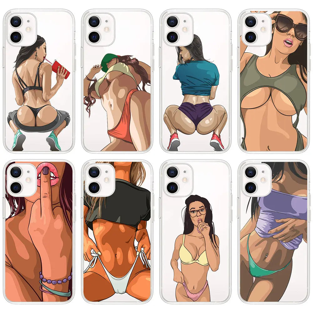 Sexy Beauty Phone Case Fashion Personalized Print Mobile Phone Case - SNAPORIZE