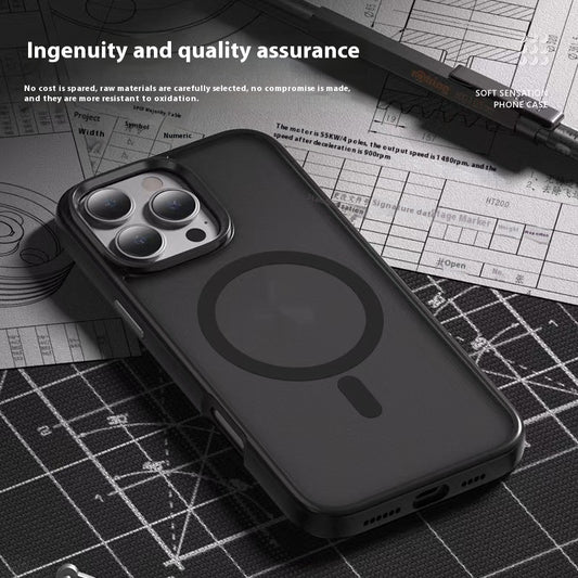 Fashion Personality Frosted Magnetic Phone Case - SNAPORIZE