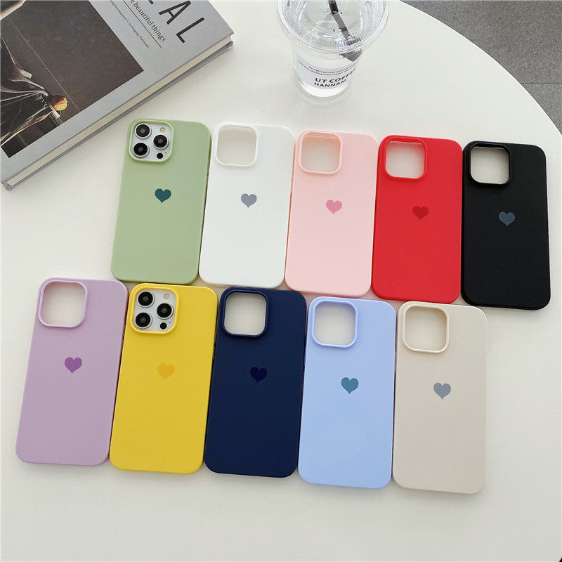 Love Frosted Silicon cases for iPhone 14,15,16 Pro & Pro Max | SNAPORIZE