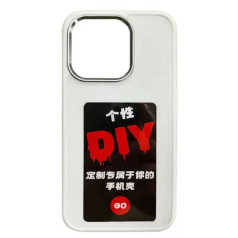 New DIY E-ink Screen NFC Color Projection Screen Four Colors Phone Case - SNAPORIZE