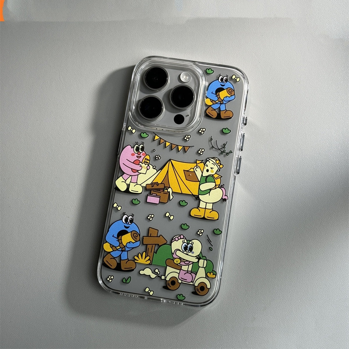 Cartoon Transparent 15promax Phone Case Soft Shell Anti Drop - SNAPORIZE